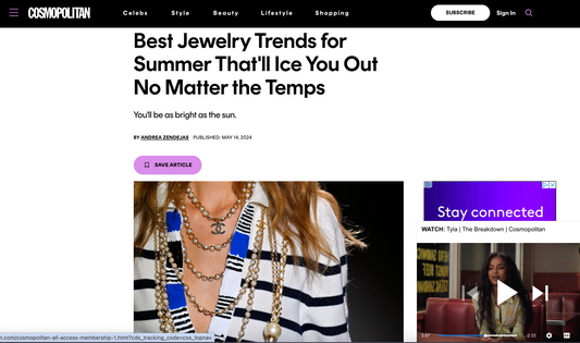 Embrace the Hottest Jewelry Trends of Summer 2024 with Modernaj