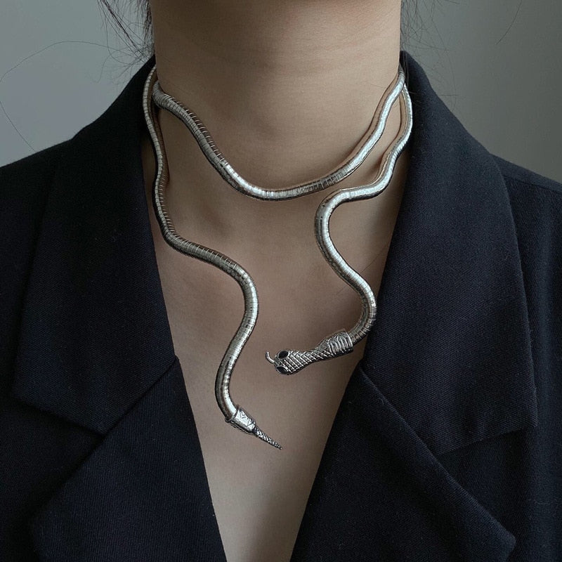 Alexandria Snake Necklace