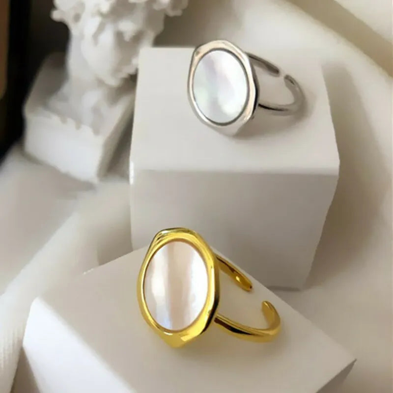 Taipei Mother of Pearl Ring
