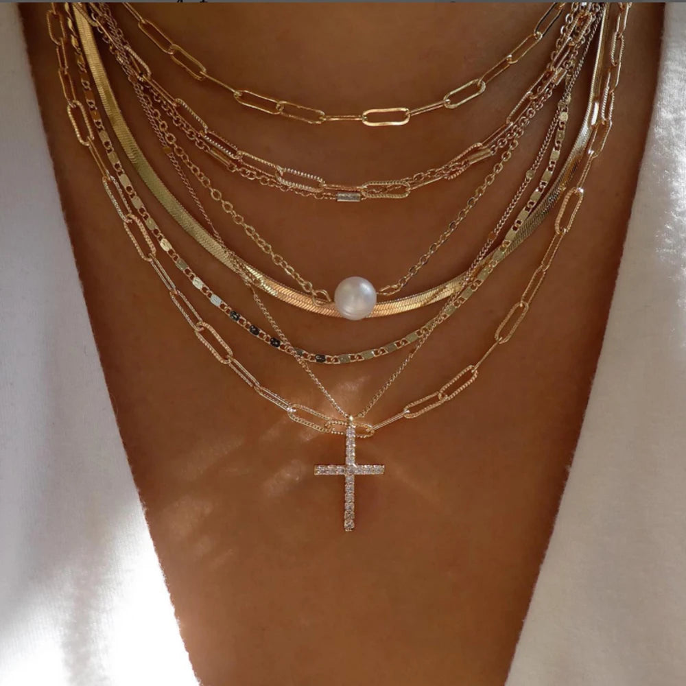 Austin Layered Necklace Set