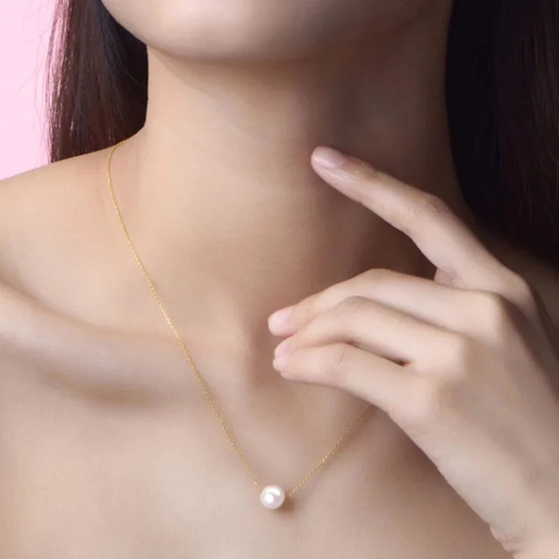 Shanghai Natural Freshwater Pearl Necklace