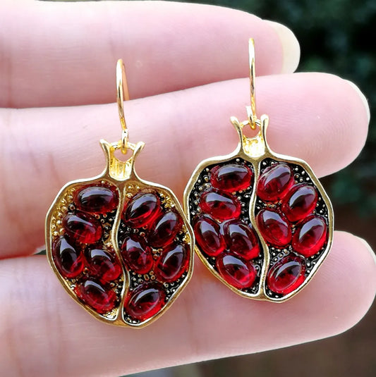 Apollonia Pomegranate Earrings