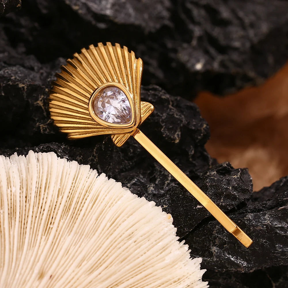 Digby Scallop Shell Hair Pin