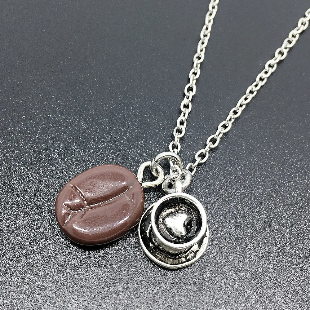 San Francisco Coffee Bean Necklace