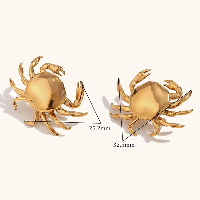 Sebastian Crab Earrings