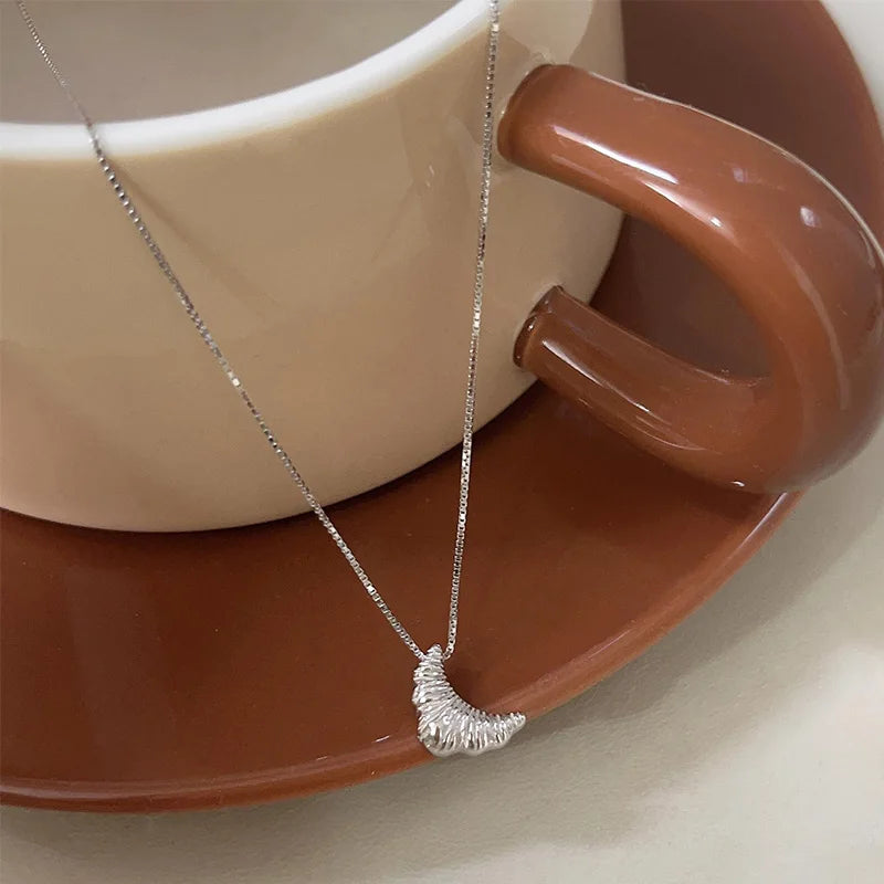 Izmir Croissant Pendant Necklace