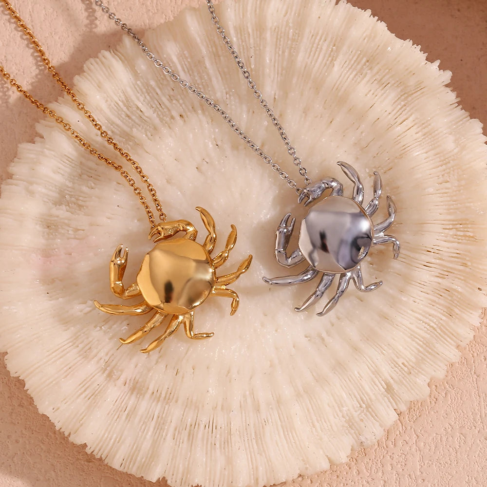 Sebastian Crab Pendant Necklace