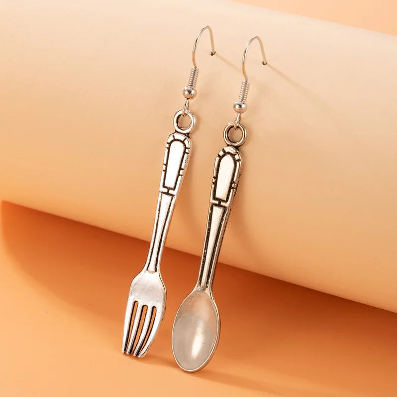 Funky Cutlery Earrings