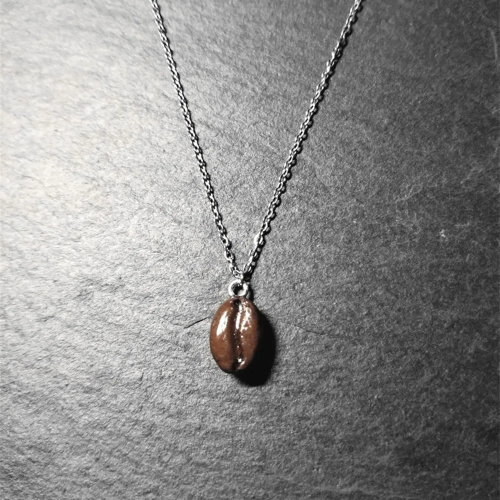 San Francisco Coffee Bean Necklace