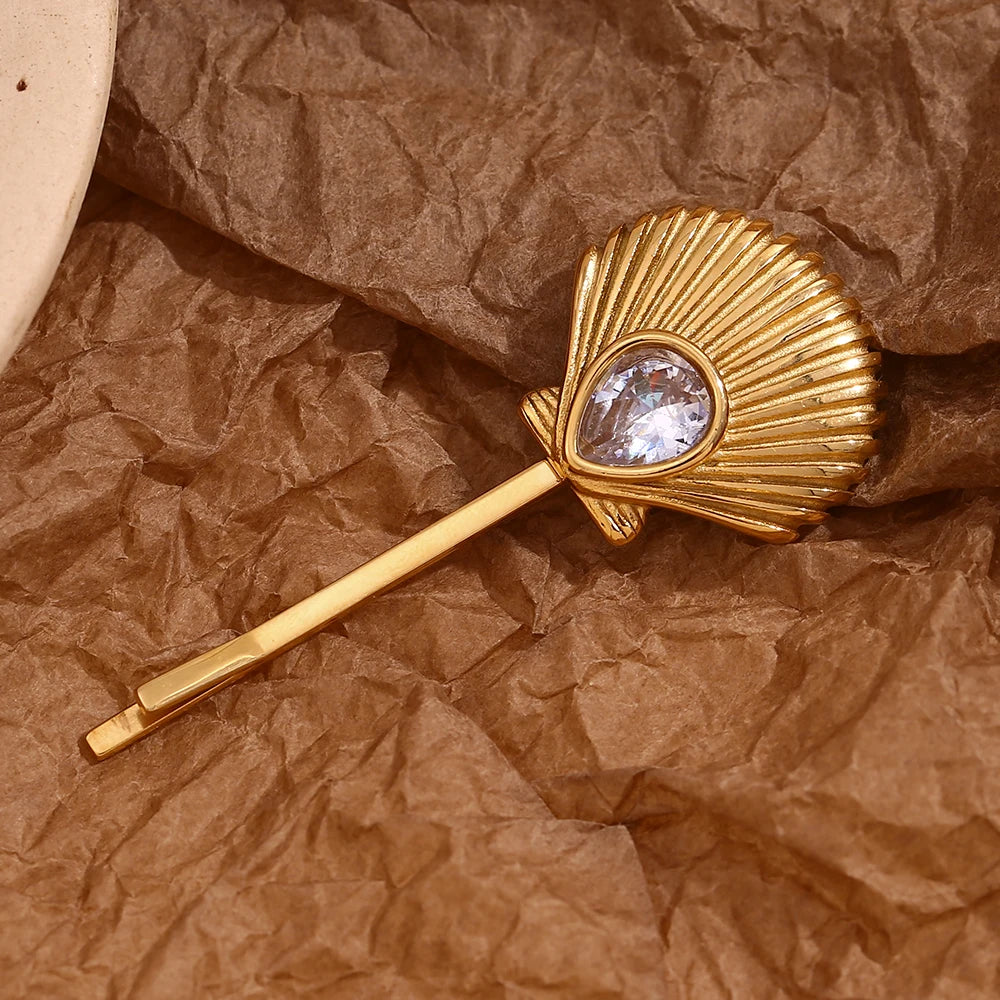 Digby Scallop Shell Hair Pin