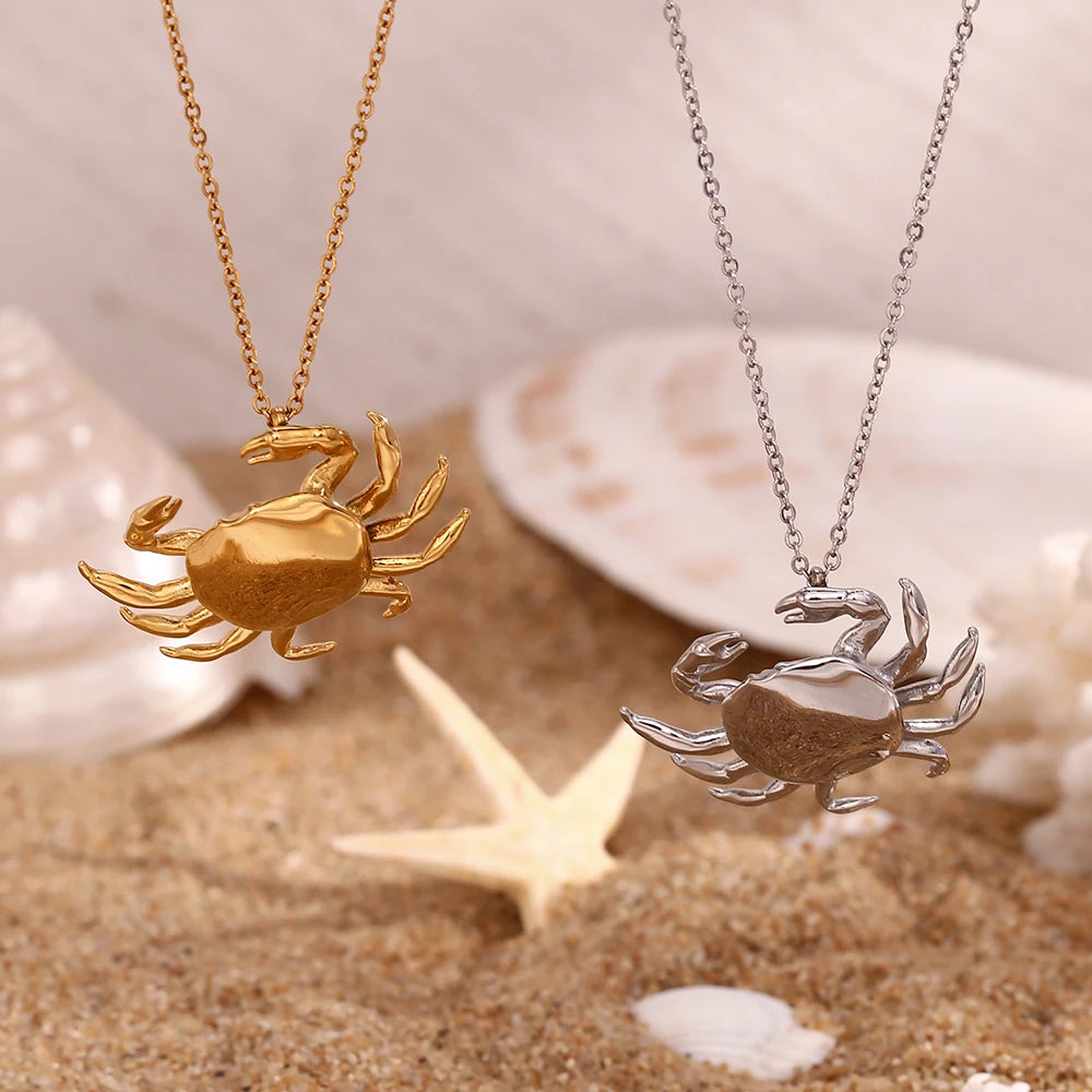 Sebastian Crab Pendant Necklace