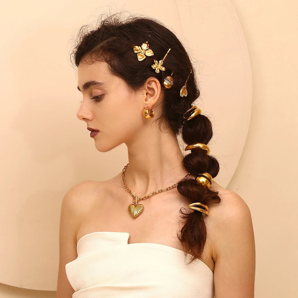 St. Petersburg Gold Plated Hair Pin