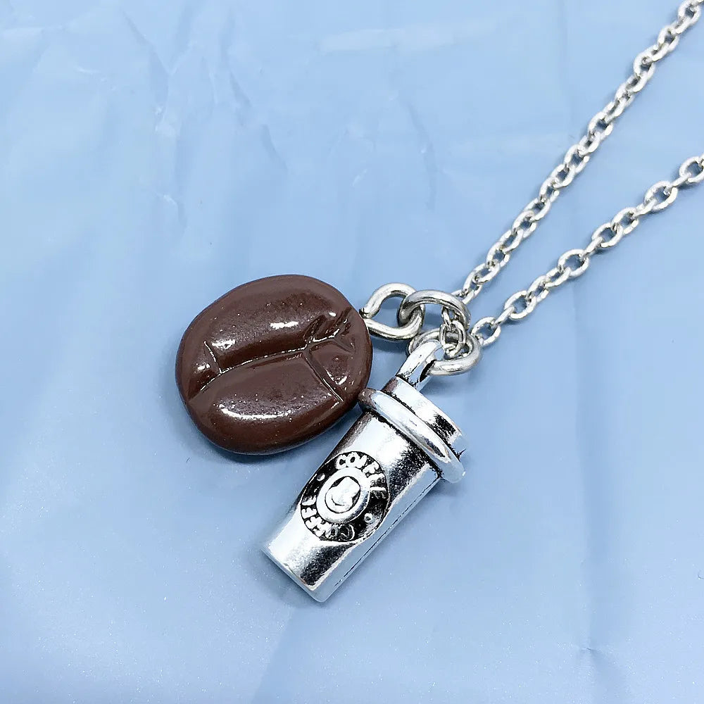 San Francisco Coffee Bean Necklace