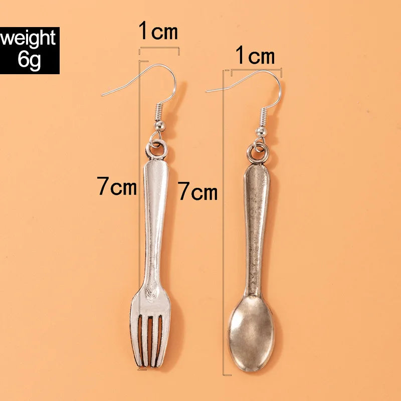 Funky Cutlery Earrings