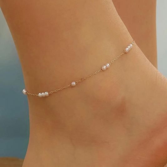 Avignon Pearl Anklet