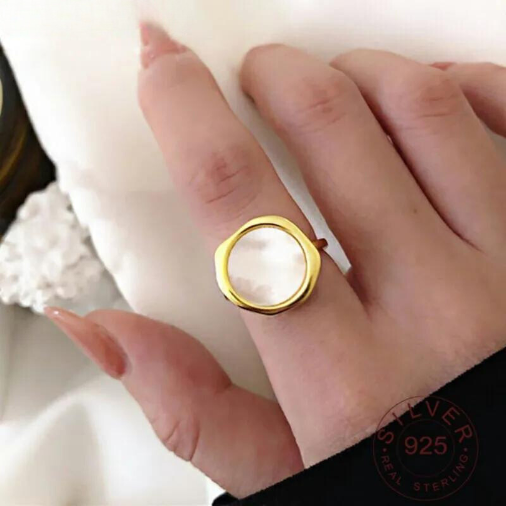 Taipei Mother of Pearl Ring